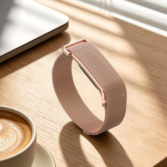 Stylish Milanese Strap For Google Fitbit Air Band Multi Color Optional Adjustable Breathable Watch Strap For Google Fitbit Air
